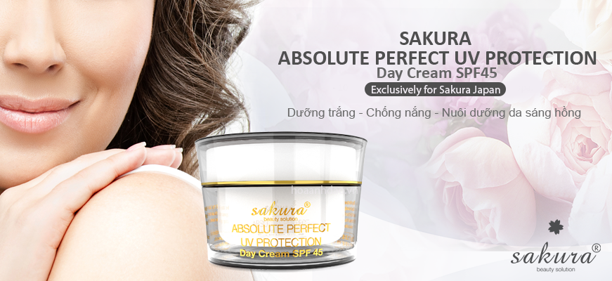 Bộ kem trị nám cao cấp ban ngày Sakura Spot Care & Whitening Day Cream SPF50PA+++